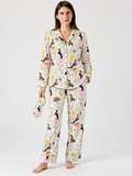 Petal Parade Uzun Pijama Takımı