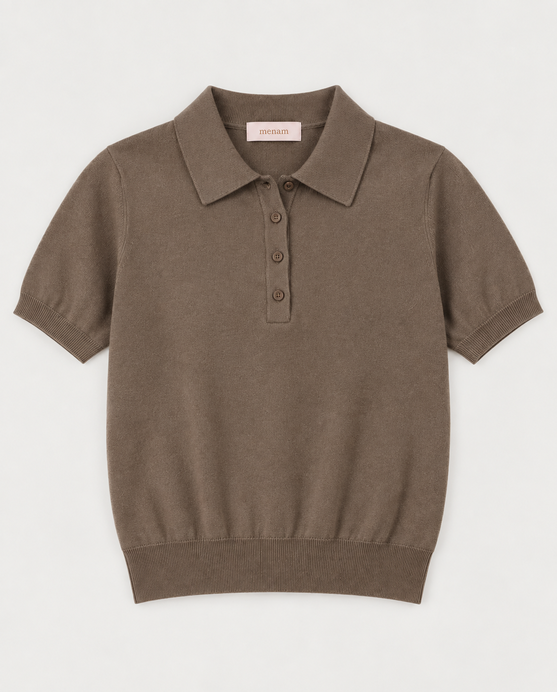 Kahve Polo Yaka Triko