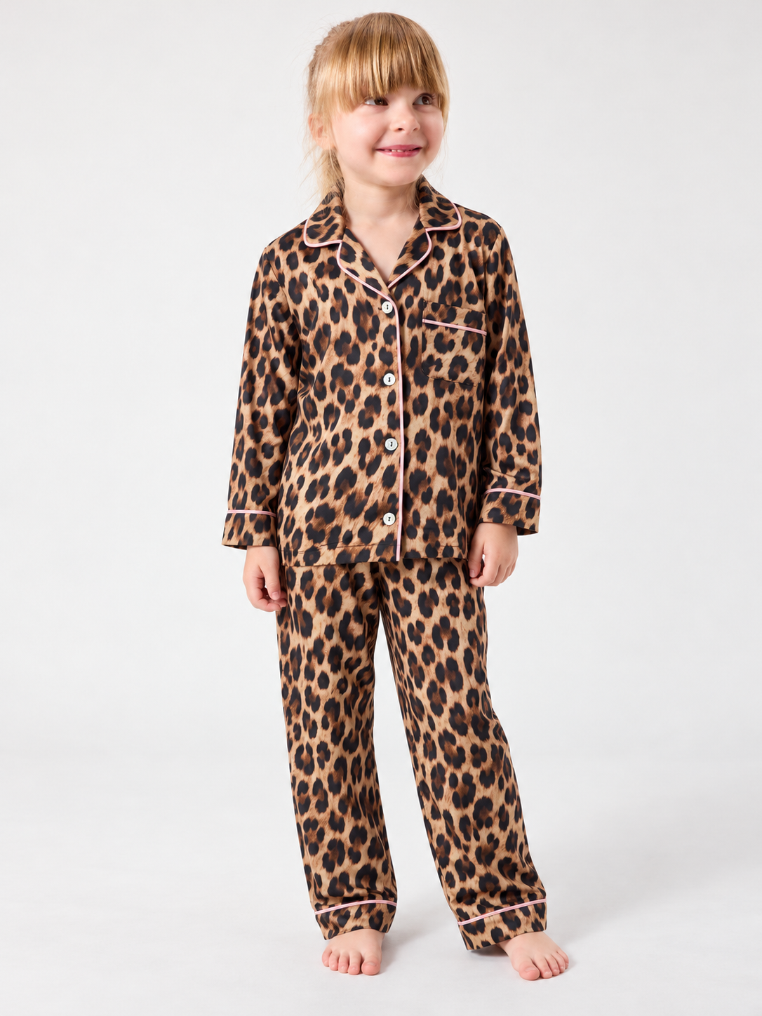 Leopard Muse Çocuk Pijama Takımı