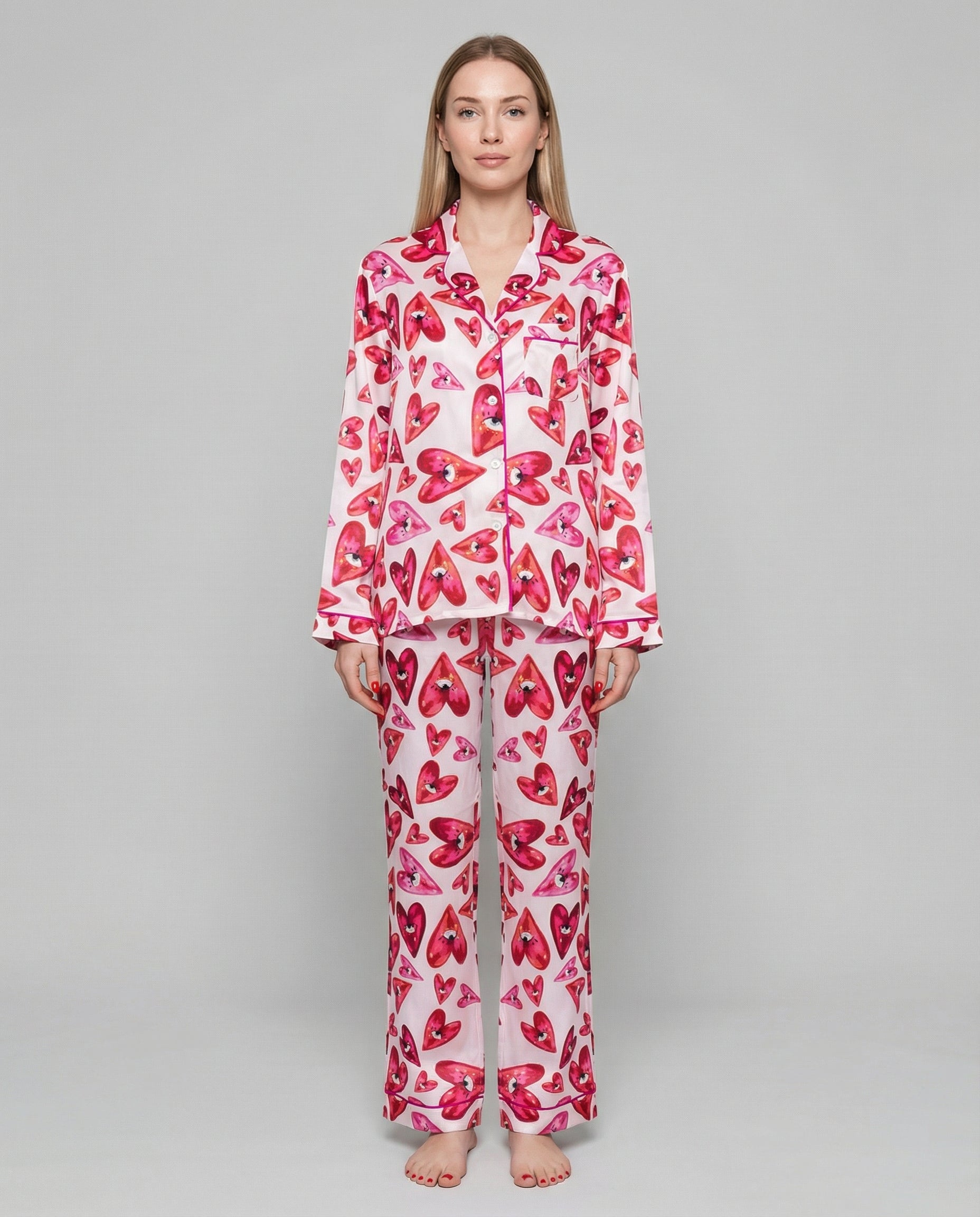 Amour Uzun Pijama Takımı