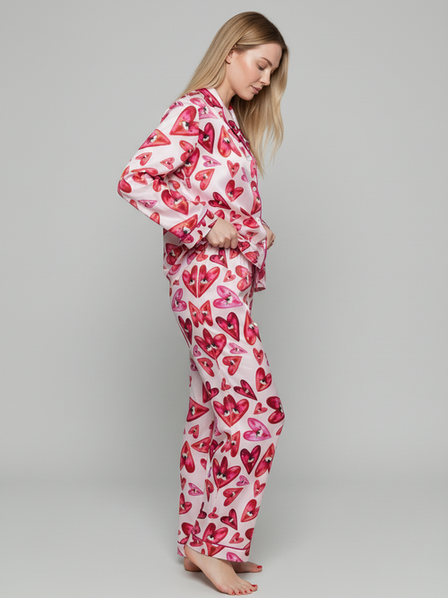 Amour Uzun Pijama Takımı