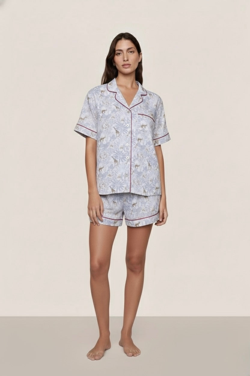 White Forest Pijama Takımı