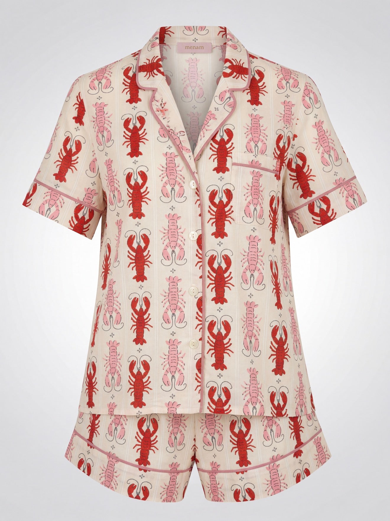Lobster Pijama Takımı