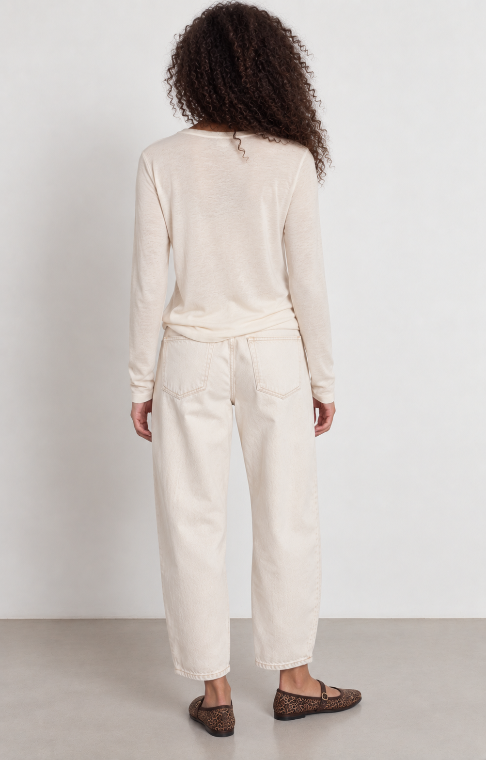 Ekru Extra Fine Merino Yünü Triko