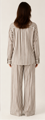 Sunday Stripe Çizgili Takım