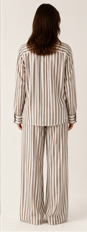 Sunday Stripe Çizgili Takım