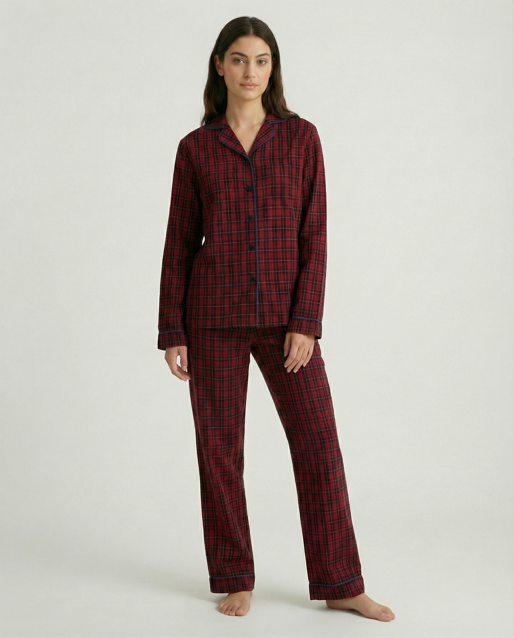 Merry Ekose Pijama Takımı