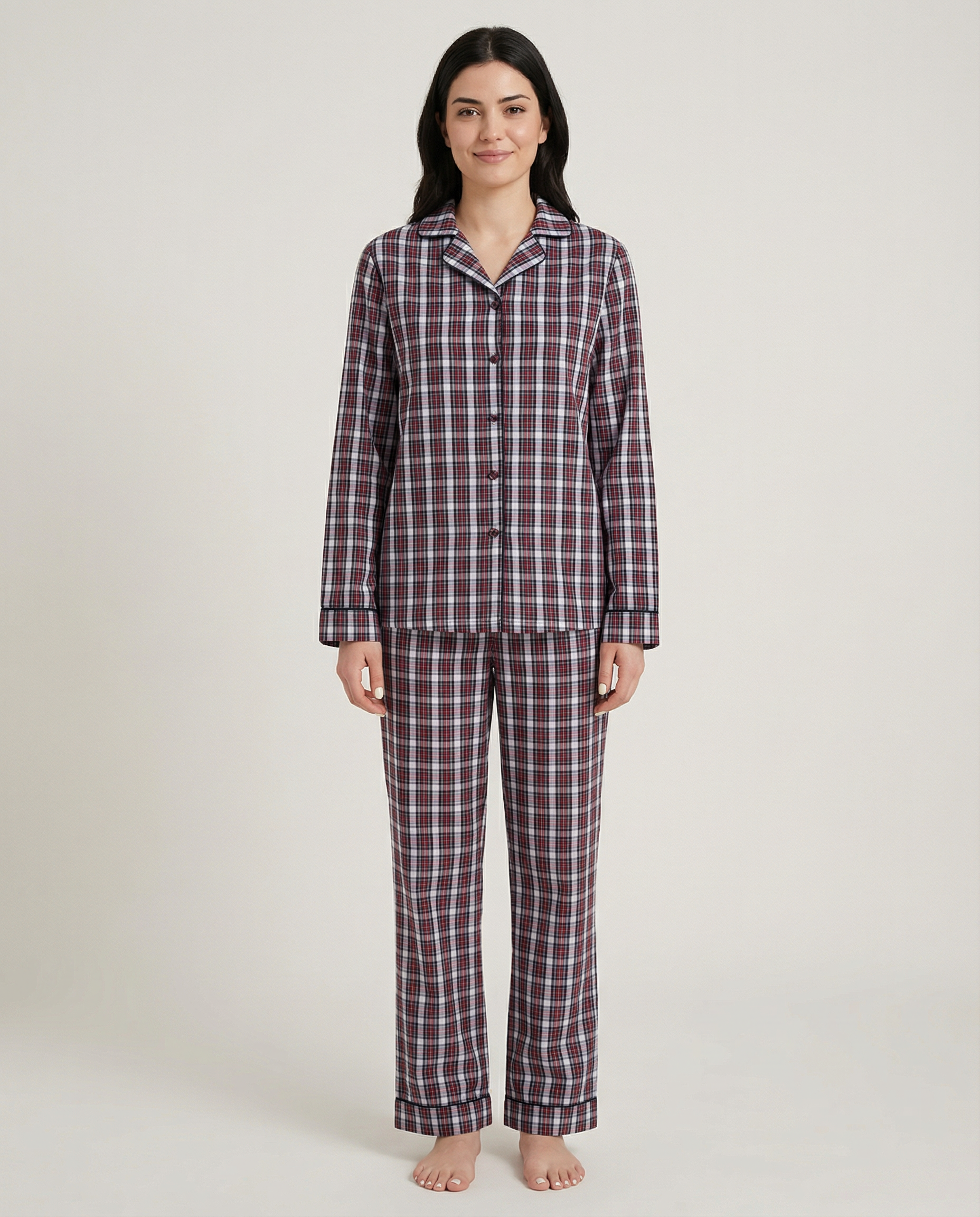 Nordic Ekose Pijama Takımı