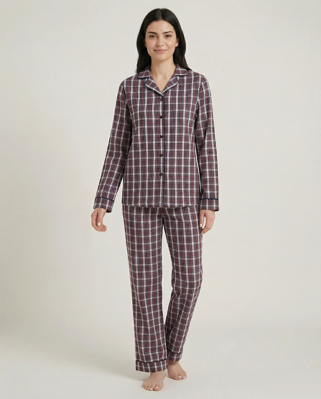 Nordic Ekose Pijama Takımı
