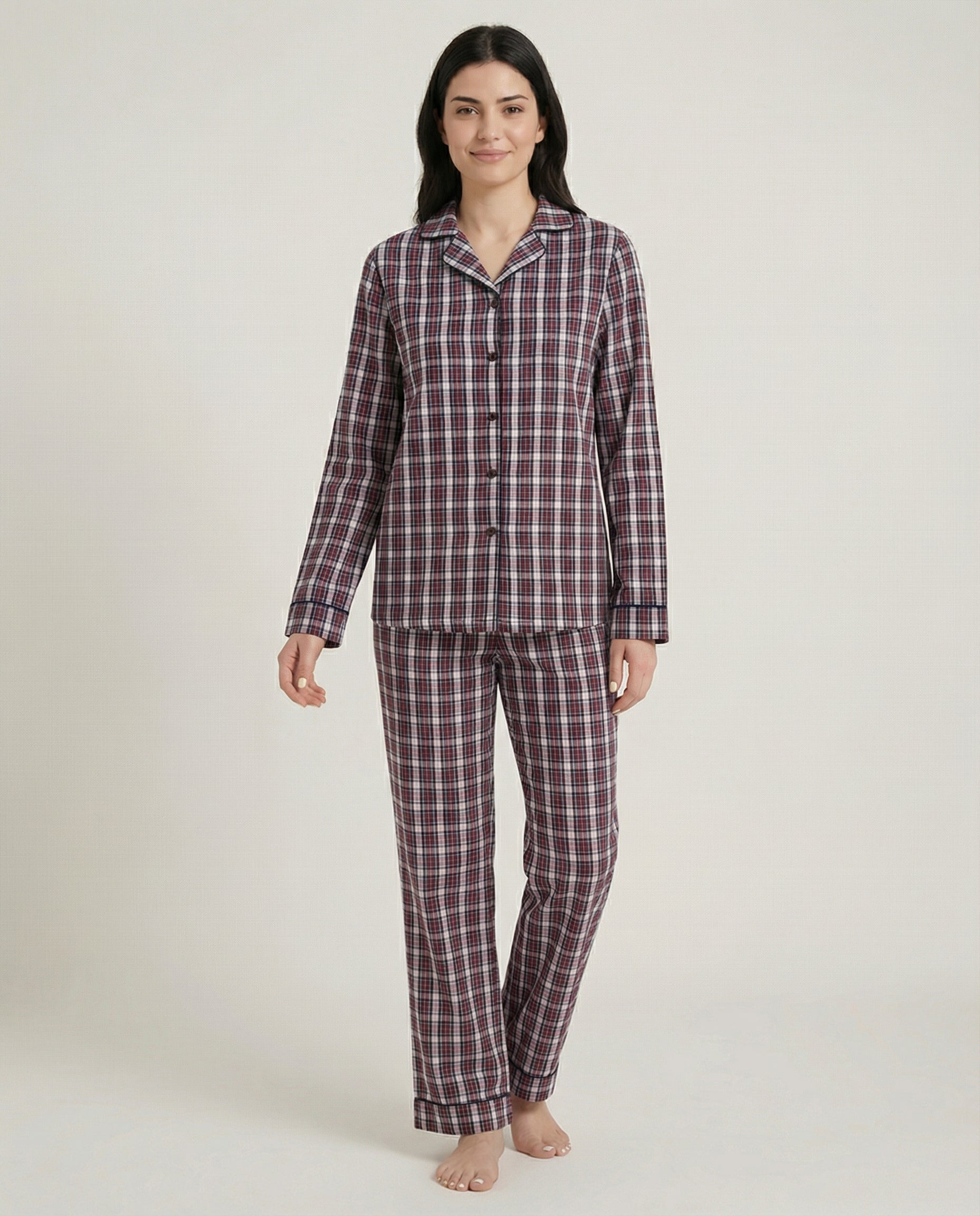 Nordic Ekose Pijama Takımı