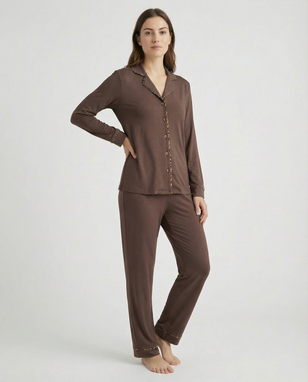 Brown Leopard Modal