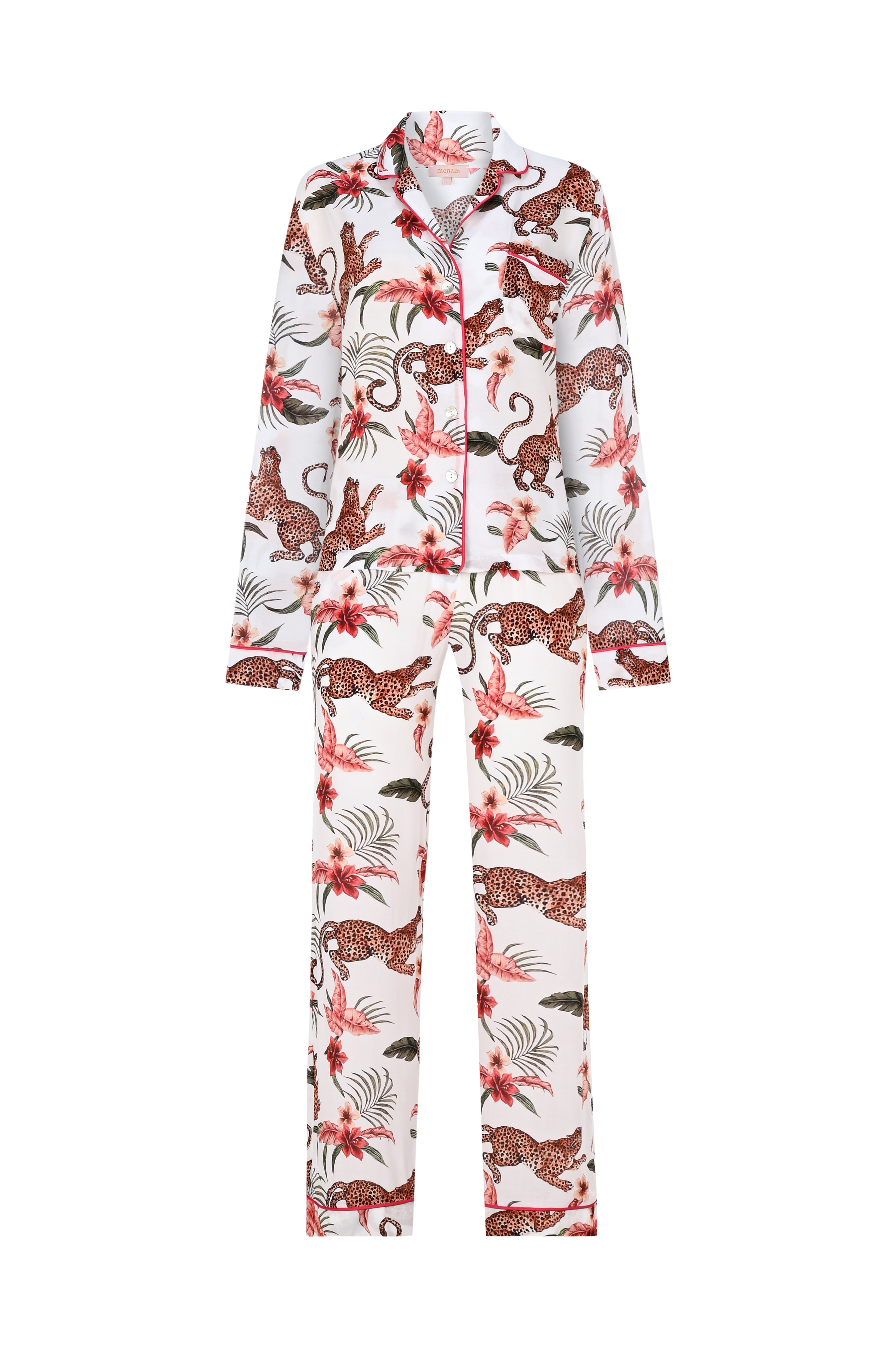 Leo Jungle Uzun Pijama Takımı