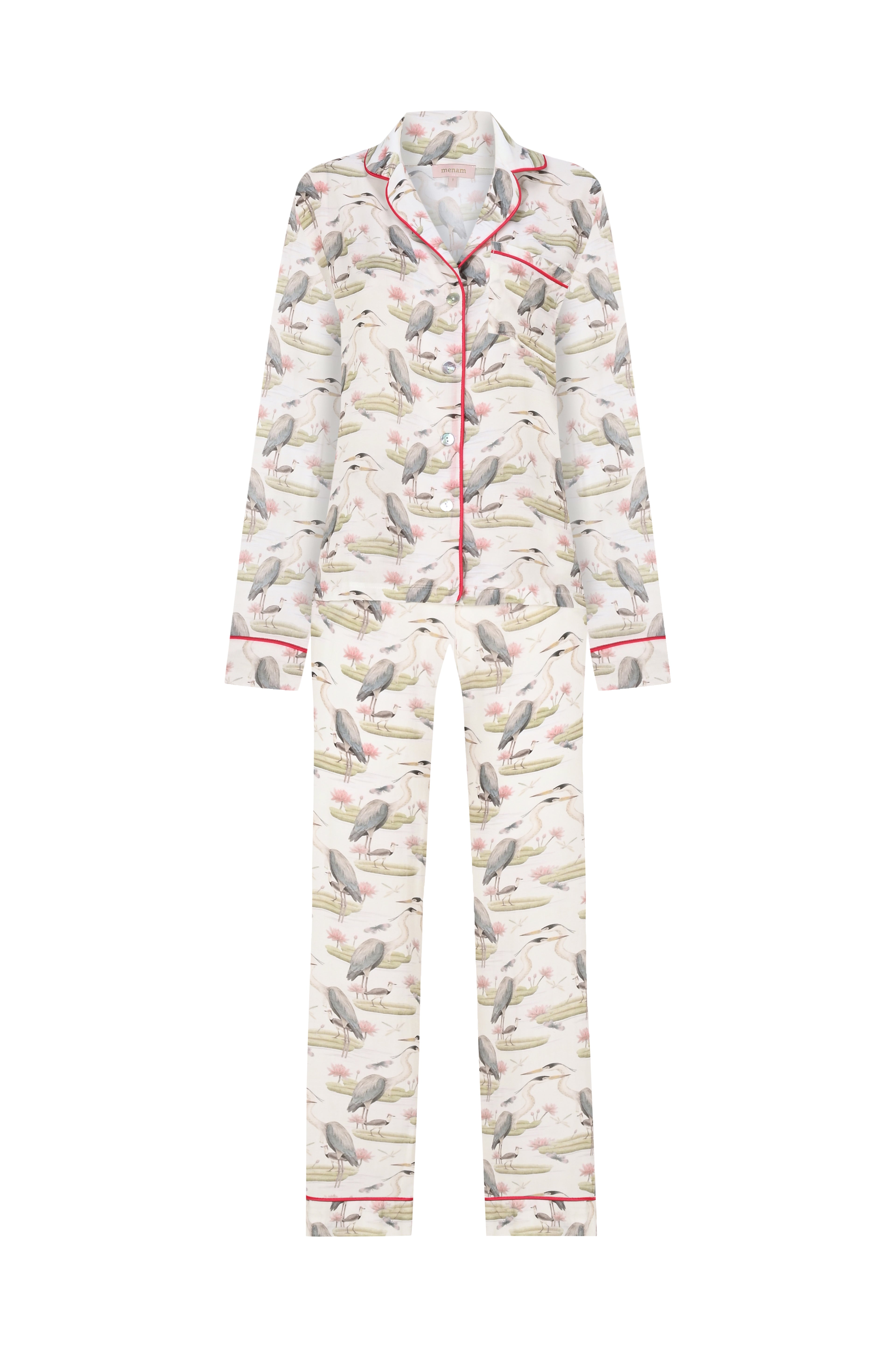 Flamingo Uzun Pijama Takımı