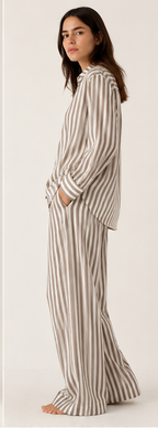 Sunday Stripe Çizgili Takım