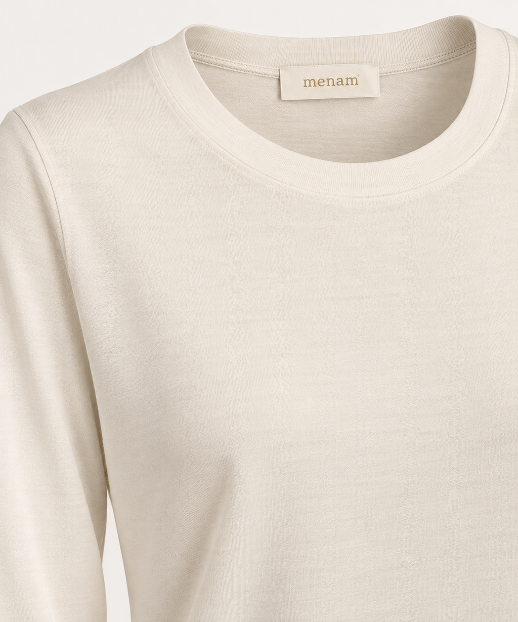 Ekru Extra Fine Merino Yünü Triko