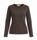 Kahverengi Extra Fine Merino Yünü Triko