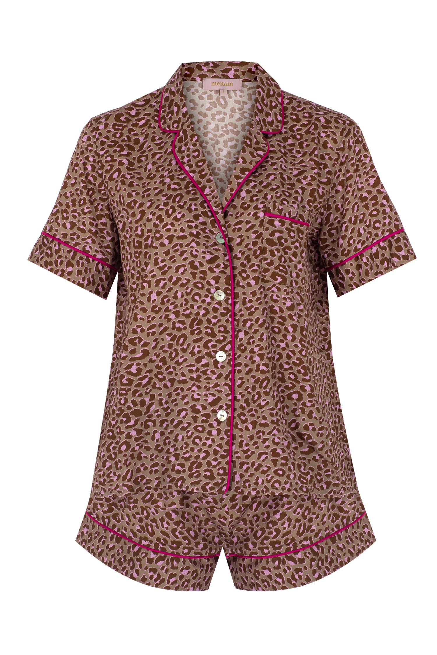 Pink Panther Şortlu Pijama Takımı