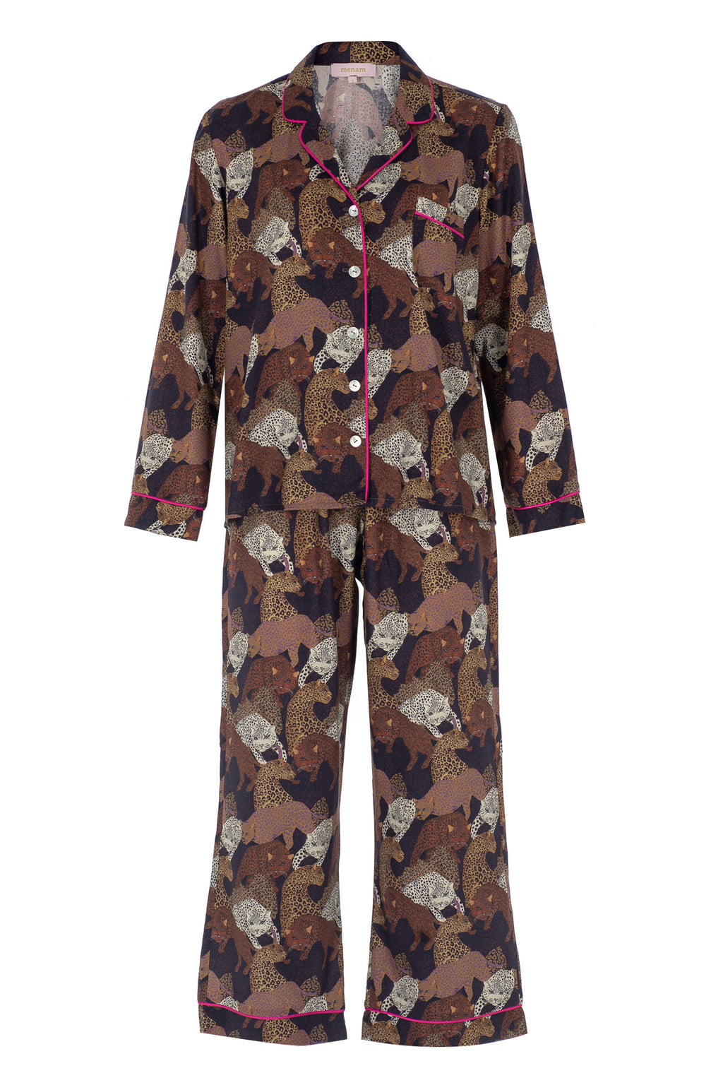 Panther Uzun Pijama Takımı